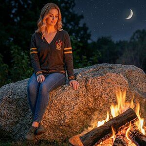 NWT Harry Potter Gryffindor Cardigan – Junior Large, NWT